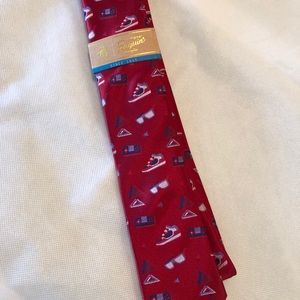Penguin skinny necktie